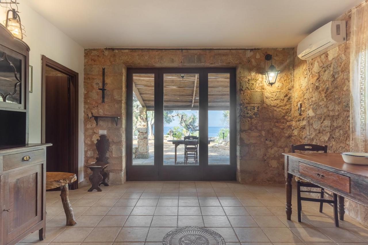 Levante E Libeccio Villette Vista Mare - Marina Di Андрано Экстерьер фото